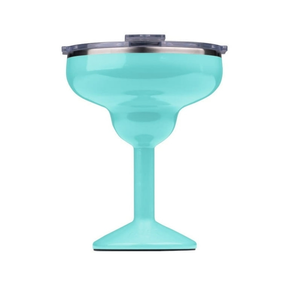 Aqua Margarita Glass Stainless Tumbler